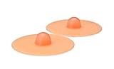 Silicone Attachable Nipples (Sold as a Pair) - Janet's Girls - Pre Adhesive, Reusable, Washable