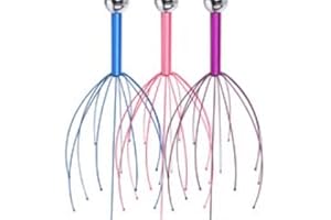 Octopus Head Massager Scalp Massage Claw Scratch Non Soul Extractor Relaxation Stress Headache Circulation Self Care Tool