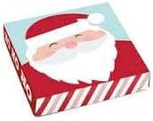 Santa's Gift Box with Sugar Free Assorted Chocolate - made by Diabetic Candy and friendly - Great for Christmas
