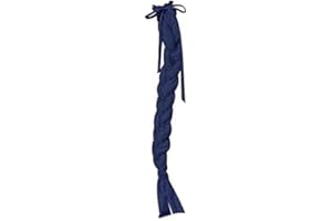 Showman Durable Lycra Braid-in Tail Bag (Navy)