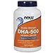 NOW Foods - Dha- 500Mg 180 Sgels (Pack of 3)