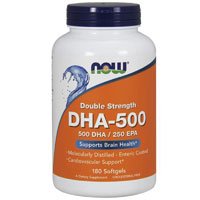 NOW Foods - Dha- 500Mg 180 Sgels (Pack of 3) NOW Foods - Dha- 500Mg 180 Sgels (Pack of 3)