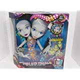 Monster High Peri and Pearl Serpentine Styling Head With 30 Accessories Glow In The Dark 6 years Old Up