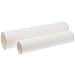 Bright Creations 50-Pack Paper Towel Rolls for Crafts - 1.2 x 6 in & 1.7 x 7.5 in White Durable Cardboard Tubes - Paintable Craft Tubes for DIY & Classroom Projects