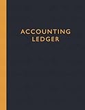 Accounting Ledger Book: Large Simple Accounting