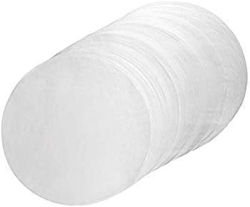 Professional Silicone Parchment Paper Baking Circle by Perfect Cheesecake Bakeware- Pre Cut Non-Stick - Fits 9 inch Springform - For Baking, Cooking, Dutch Oven, Cheesecake, Tortilla Press (100)