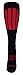 MOXY Socks Black with Red and Gray APeX Fitness Knee-High Socks