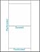 Front Booklet Jewel Case Inserts Matte Finish 100-Pak (100 sheets)