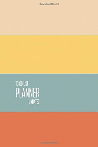 To Do List Planner Undated: Target Daily Planner 2019 Page a Day - Your Master To-Do List & Checklist Planner Notebook - Personal and Business Activities with Level of Importance
