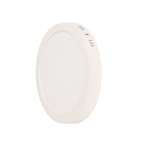 Painel LED Play Sobrepor Redondo 18W Bivolt 4.100K - Branco