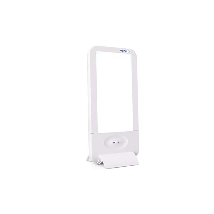 Verilux® HappyLight® Full-Size - UV-Free Therapy Lamp, Bright White Light with 10,000 Lux, Adjustable Brightness, 2…