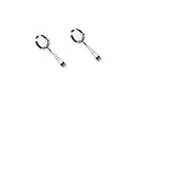 RSVP Monty's Slotted Stainless Steel Serving Spoon - Set Of 2,Silver