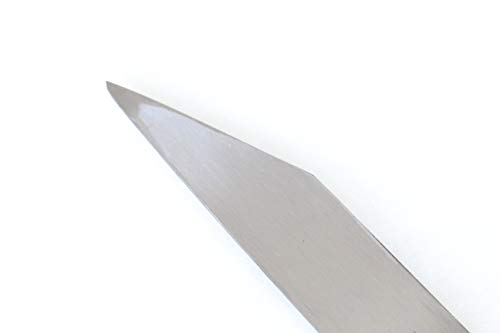 Left Hand Kiridashi Knife Japanese Kogatana Woodworking Fujiwara Yasuki White 2 Steel Blade Width 21mm