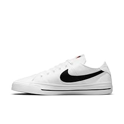 NIKE Men's Court Legacy CNVS Walking Shoe, White