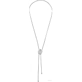 GISGOO Western Cowgirl Hat Necklace for Women, Gold Bolo Tie Cowboy Necklace, Adjustable Long Chain Y Necklaces Western Accessories, Country Jewelry Necklace Gift