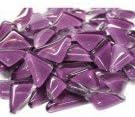 Mosaic Tiles Crystal Glass Shapes Grape Purple 100 gram Pack for Crafts Art Hobbies