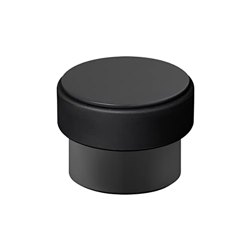blomus Door Stop 2 kg Stainless Steel 9 x 7 cm with Rubber Ring (Anthracite)