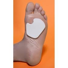 Sesamoid/Dancer's Pad, Left, 100 Pads Per Pack, 1/4" Foam
