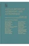 Annual Review of Astronomy and Astrophysics, , 0824309413
