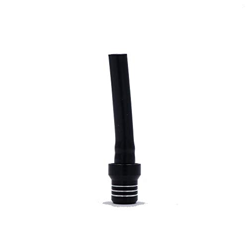 Yokepo Billet Gas Fuel Cap Air Vent Hose Tube Breather For Motorcycle Motocross Pit Dirt Bike (Black)