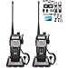 BaoFeng UV-5R Upgrade Version UV-5XP Extended Battery VHF UHF Two Way Radio 7.4v 8W Dual-band Walkie Talkie 2 Pack primary