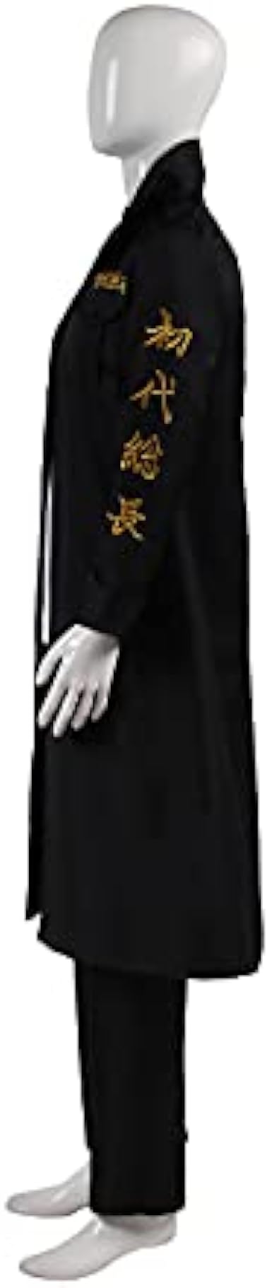 Amazon Com Zixun Tokyo Revengers Manjiro Sano Cosplay Costume Full Set Men S Manjiro Sano Black Uniform Suit Clothing