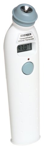 Exergen Temporal Artery Thermometer MODEL# 2000C TAT-2000C Battery (Pack of 2)