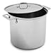 All-Clad 59916 Stainless Steel Dishwasher Safe Stockpot Cookware, 16-Quart, Silver
