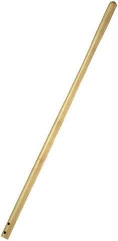 Link Handles 66754 48" Round Eye Handle For Posthole Diggers, Drilled, Better-Quality American Ash, Clear Finish, Contractor Grade