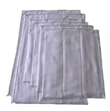 OsoCozy - Chinese Prefolds (Dozen) - {Infant, 4x6x4} - Soft and Absorbent Baby Diapers Made of 100% Cotton- Fits 6-15 Lbs. - Diaper Service Quality (DSQ)