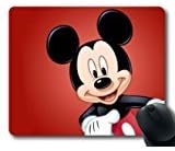 Gaming Mouse Pad, Red Mickey Personalized Mousepads Natural Eco Rubber Durable Design Computer Desk Stationery Accessories Gifts