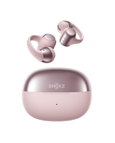 SHOKZ OpenDots ONE Open-Ear Clip-On-Kopfhörer mit Dolby Audio, Rosa