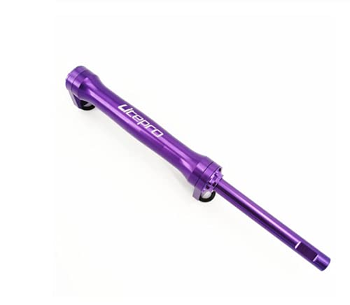 Easy Wheels Extender ver 2.0 For BROMPTON + 2 Wheels Improved Version PURPLE (Extender ONLY (No Wheels))