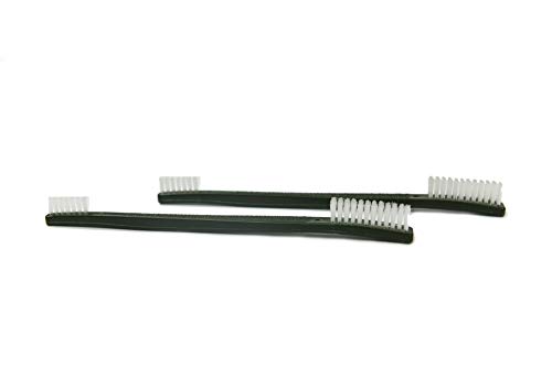 CARCAREZ 7'' Long Toothbrush Style Car Auto Detailing & Seam Brush for Car Interior Cleaning, Pack of 10