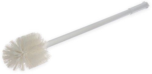 UPC 085404945508, Carlisle 4000802 Sparta Spectrum Multi-Purpose Round Valve and Fitting Brush, Plastic Handle, White Polyester Bristles, 6&quot; L x 5&quot; Dia. Brush, 30&quot; Overall Length (Case of 6)