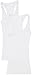 2 Pack Zenana Women's Ribbed Racerback Tank Tops Large White, White