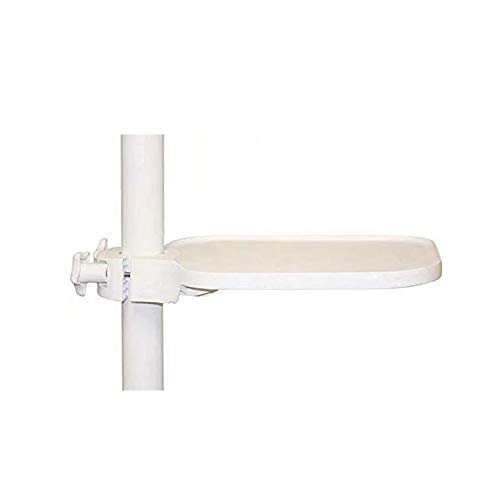 Imcolorful Dental Chair Tray Table Post Mounted Tray Dental Chair Accessories can be Adjustabled Size Fitted for Any Dental Chair