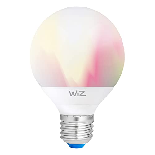 09200895810 WiZ - Bombilla LED Alexa, Google, 1055 lm, 2200-6500 K, 25.000 h, E27, color blanco