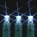 Novelty Lights 8.5FT 20 LED Christmas Lights, Twinkly String Lights Outdoor Curtain Wreath Craft Bottle Set With Non-Connectable Feature, Light Decor (Pure White)