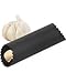 Charmed Silicone Garlic peeler tube roller in black + white (Pack of 2)