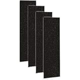Carbon Activated Pre-Filter 4-pack for use with the GermGuardian FLT4825 HEPA Filter, AC4800 Series, Filter B By Complete Filtration Services