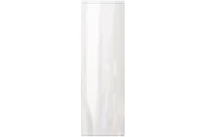 Risch Double-Sided All Clear Vinyl Menu Cover | Two-Sided 2 View Plastic Menu Holder | Slip in Top-Loading Cover | Wipeable, Reusable | 5.5” x 17” | Pack of 24