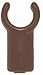 BrickArms 2.5 Scale LOOSE Weapon Accessory Monopod Weapon Mount Brown