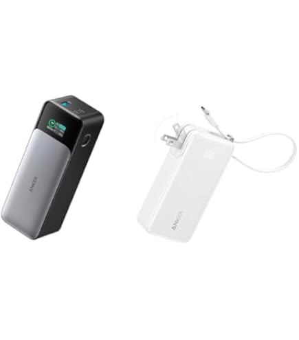 【新品未使用】Anker 737 Power Bank（Core 24000） Anker Power Bank (24000mAh, 140W, 3 Port) Black A1289011 - Best Buy