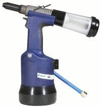 71220-00200/DEMO, CHERRY POWER TOOL, CHERRY G-3 PNEUMATIC, RIVET TOOL W/MANDREL, COLLECTOR ***DEMO TOOL***, SET-UP: 3/16