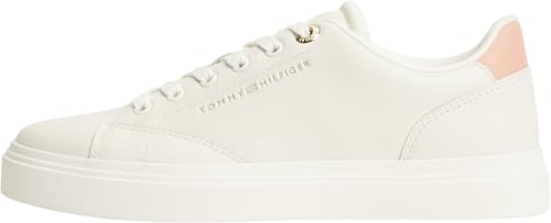 Damen Th Feminine Cupsole Leder FW0FW09105 Low-Top, Rosa, Größe 38
