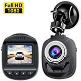 Dash Cam 1080P,Mini Dash Cam Dash Camera with 120 Degree Wide Angle Lens Digital Car Dashboard Camera Driving Video Recorder WDR, Loop Recording, Motion Detection G-Sensor Accfly