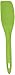 iSi Basics Silicone Spoon Spatula with Spring-Steel Core, 11.75-Inch, Wasabi Green