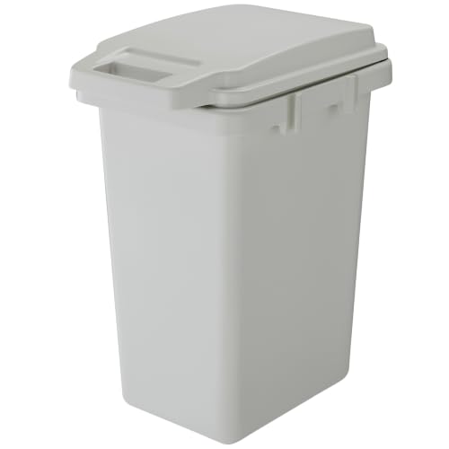 リス(RISU) ゴミ箱 Home&Home ワンハンドパッキンペール 45JS グレー 47L 日本製 GBED031