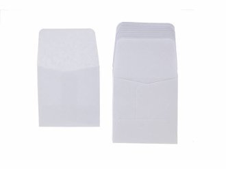 Guardhouse Archival Paper Coin Envelopes 2x2-Inches White,  50 Pack